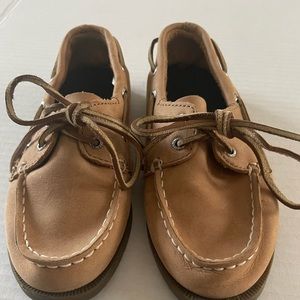 Sperry Classic Topsider Tan Boys Size 13 Sailing
